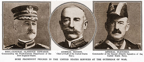 GGA Image ID # 19053edba4 Some Prominent Figures in the United States Services at the Outbreak of War.