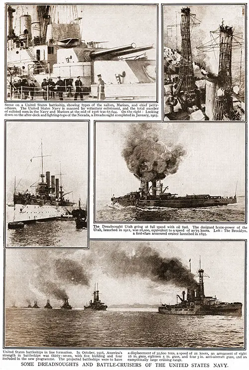 GGA Image ID # 190547e818 Some Dreadnoughts and Battle-cruisers of the United States Navy.