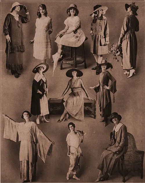GGA Image ID # 192ce2a06b Women's Fall Fashions. The Illustrated Review, October 1918.