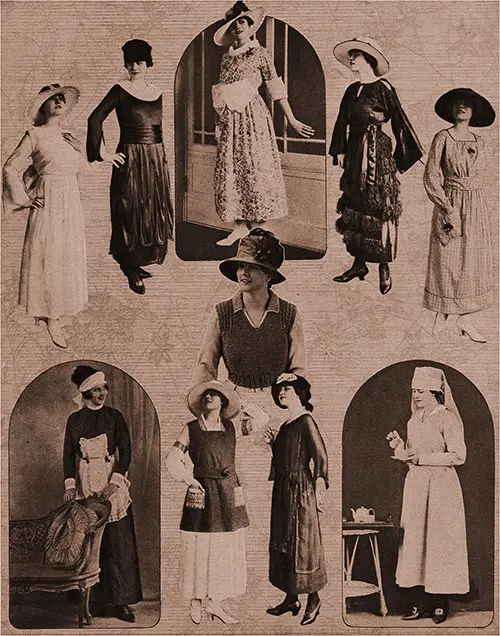 GGA Image ID # 192d18d44d Fashions for the Girl He Left at Home. The Illustrated Review, October 1918.