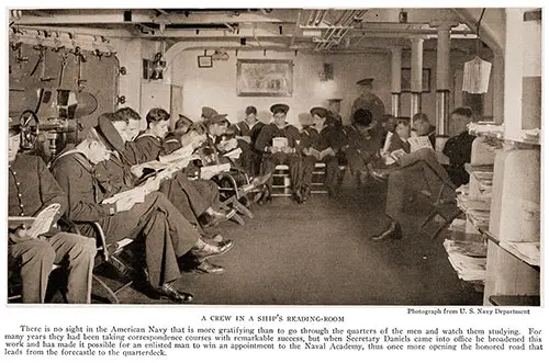 GGA Image ID # 18515a3c08 A Crew in a Ship's Reading-Room.