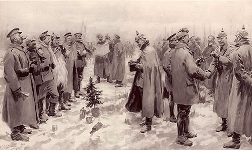 GGA Image ID # 1889e3836d The Christmas Day Truce of 1914.