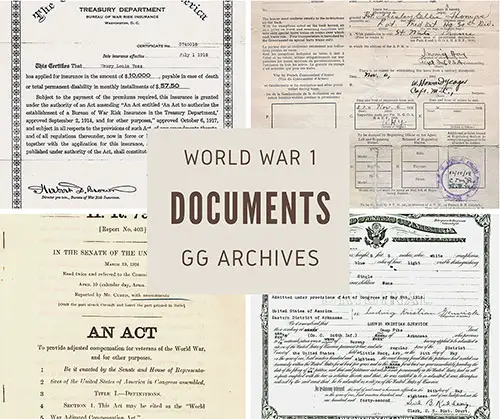 Image ID # 18bd32597d Documents of World War 1