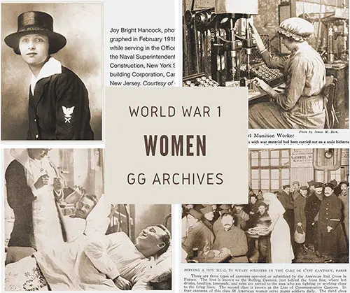 GGA Image ID # 191ec86a88 Women in the Great War - World War I