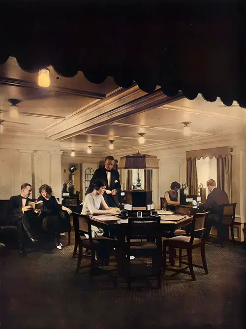 First Class Writing Room.