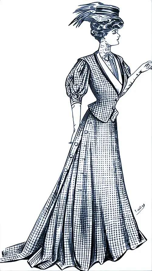 Sketch 4: The World of Dress - Women's Fashions - 1907