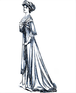 Sketch 1 - The World of Dress - 1908