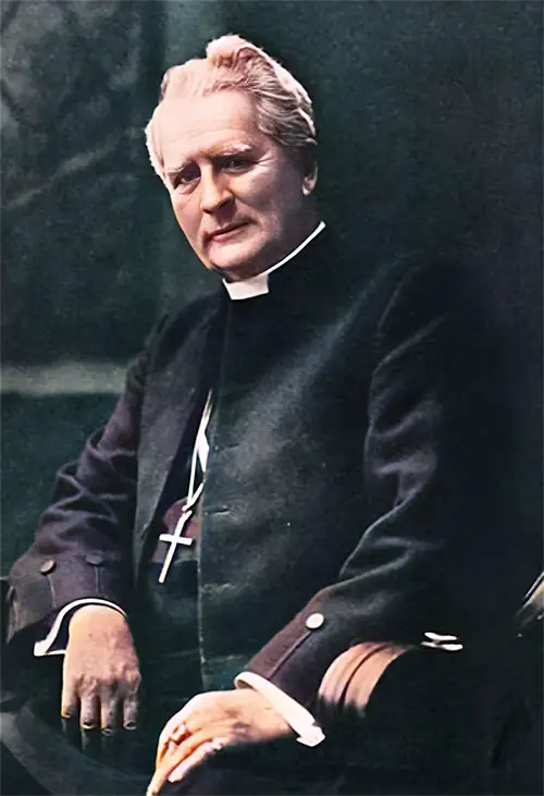 🖼️ Portrait of Bishop Talbot in clerical robes. Fifteenth Presiding Bishop and ecumenist. (1924-1926).