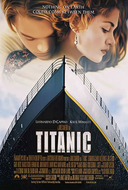 Titanic 1997 Film Poster LR 250px Archival Use.