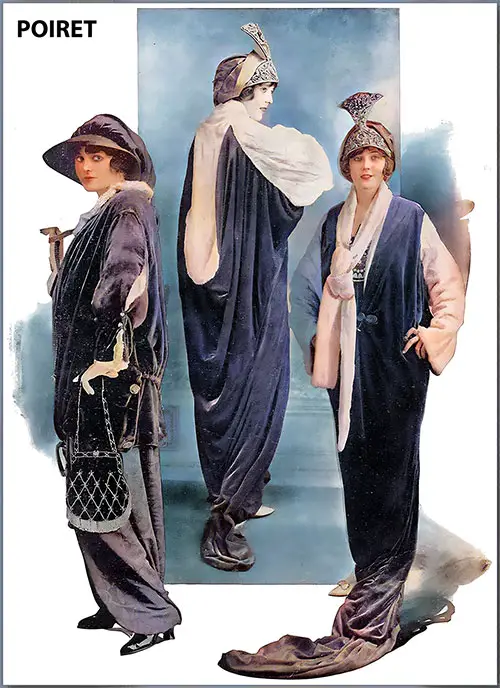 Three More Exclusive Paul Poiret Costumes.