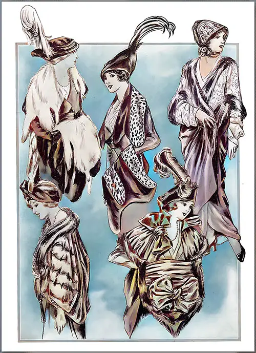 Hats and Furs from the J. M. Gidding & Co.