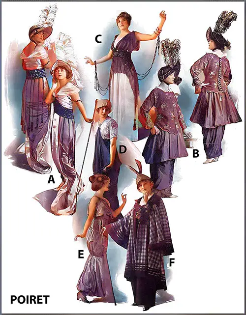 Theatre Fashions by Poiret.