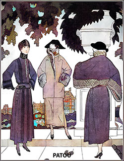 Jean Patou Does Amazing Things With the Autumn Tailleur.