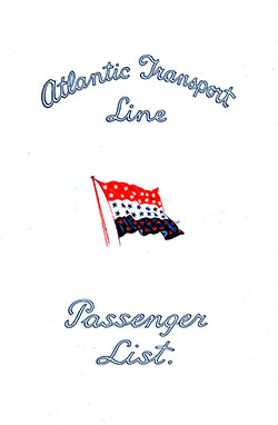 1930-02-22 Passenger Manifest SS Minnekahda