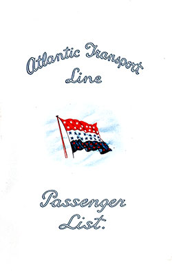 1930-09-27 Passenger List SS Minnetonka
