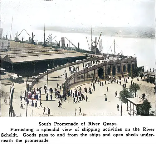 South Promenade of the Scheldt River Quays.