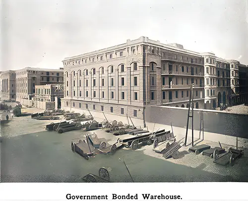 Belgium Government Bonded Warehouse at Antwerp.