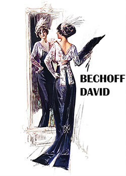 Afternoon Gown by Béchoff-David of Paris, 1911.