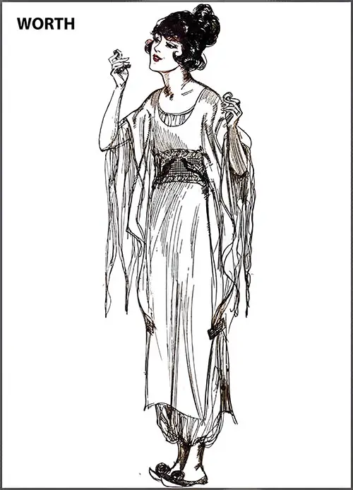 Harem Tea Gown by Worth.