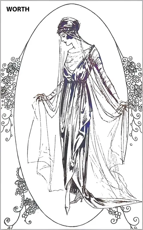 Wedding Gown by Worth.