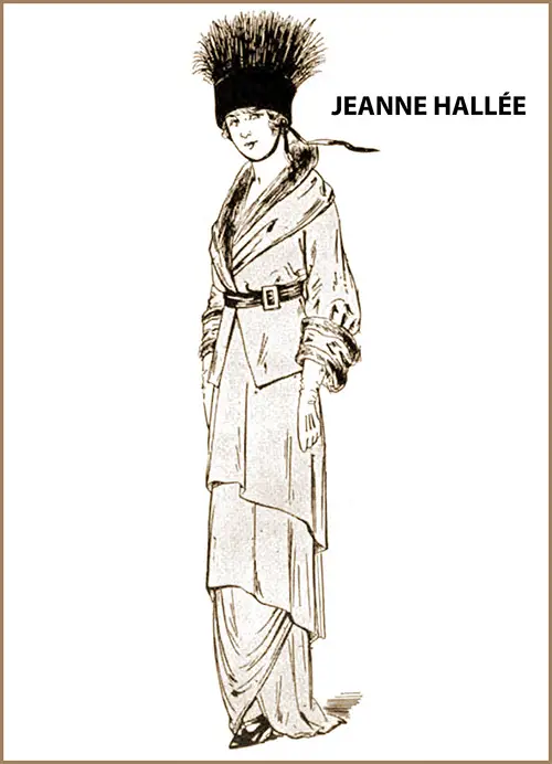 Costume de Demi Saison Worn at Deauville by Jeanne Hallée.