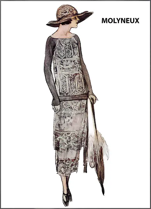 Characteristic Afternoon Frock of Molyneux.