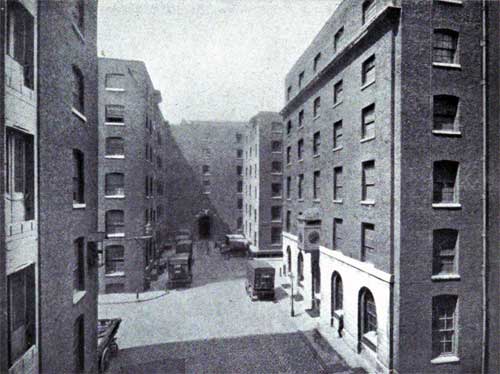 Cutler Street Warehouses, London -- Covering an Area of 5 1/2 Acres.