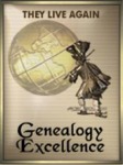 Genealogy Excellence Award, 1 Jun 2003