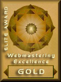 Gold Award For Webmastering Excellence 2003.06.07