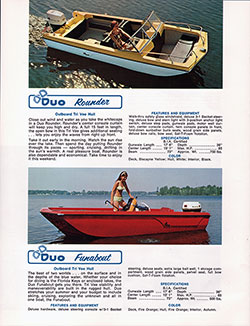 DUO Rounder - Outboard - Tri V Hull (Top of Page)