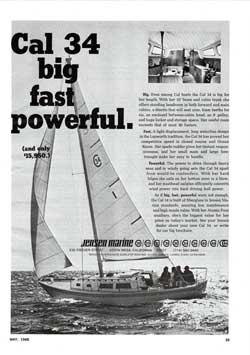 1968 CAL 34: big fast powerful