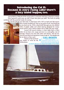 1974 Introducing the CAL 35 Yacht