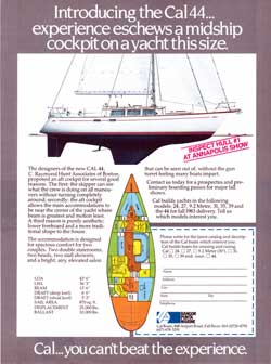 1983 Introducing the CAL 44 Yacht by Bangor Punta Marine