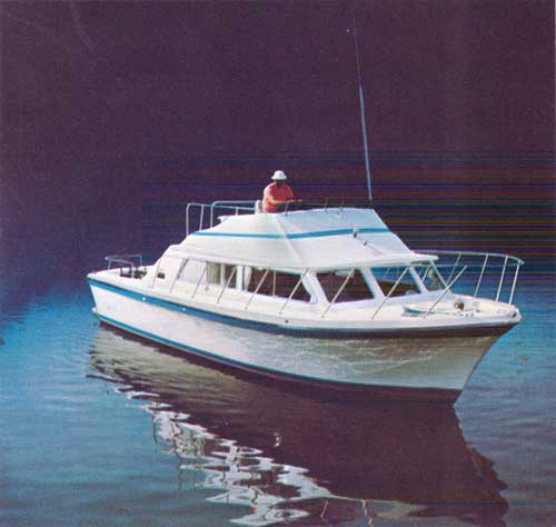 Crusing in Calm Waters in a Luhrs Boat