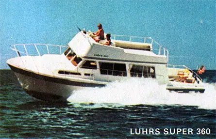 Luhr's Super 360 Yacht on Open Waters Cruise