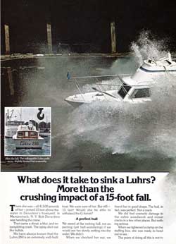 What Does It Take To Sink A Luhrs?