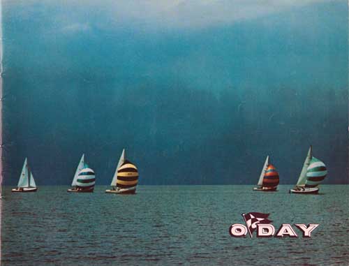 1967 O'Day Sailboat Brochure Cover