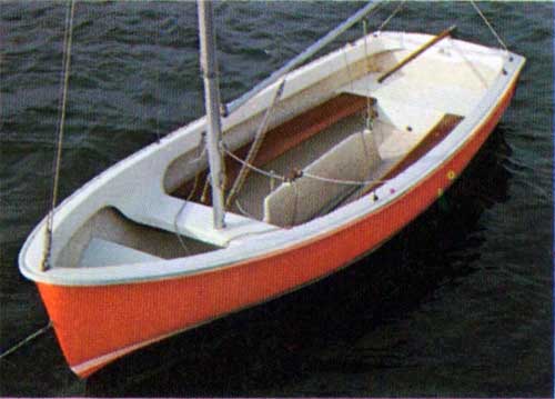 The Hull of the Widgeon Sailboat