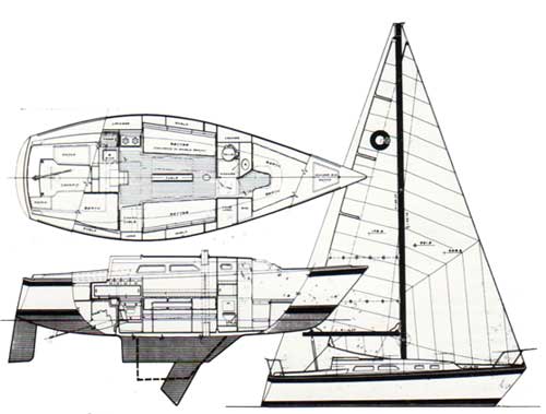 O'Day 30 Schematic