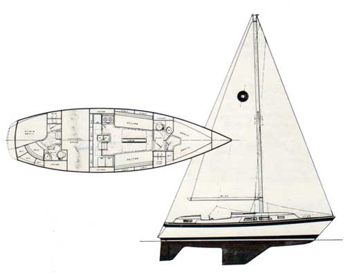 O'Day 37 Schematic