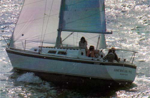 Frends on a Cruise on an O'Dau 30