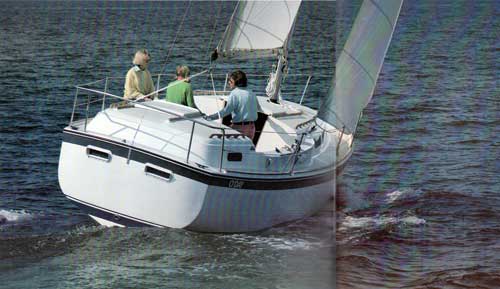 Sailing on the O'Day 32