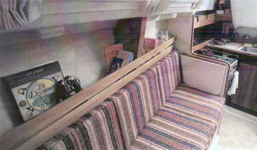 View of the Main Saloon - O'Day 32
