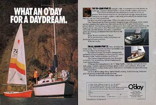 The O'Day Tri-Cabin 32 and All Around O'Day 27 - Daydream