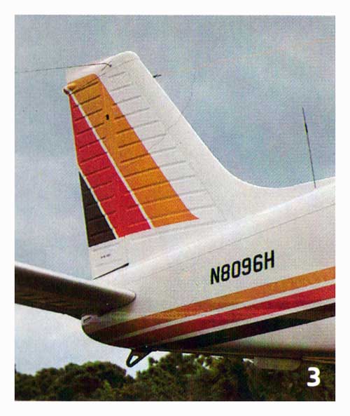 Saratoga SP's dynamic exterior graphics add to its sleek design. - 1980 Brochure