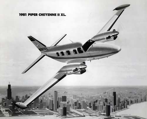 The 1981 Piper Cheyenne II XL