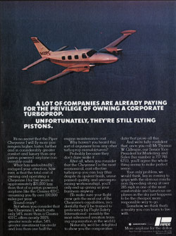 Piper Cheyenne I Corporate Turboprop (1981)