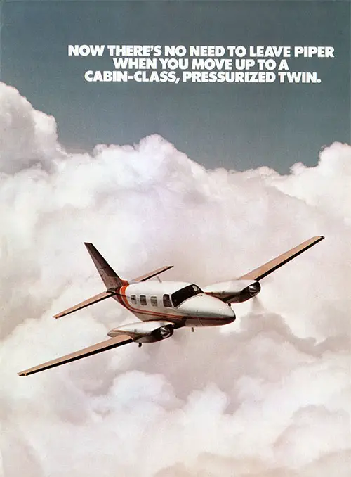 1983 Piper Mojave - Cabin-Class, Pressurized Twin Engine Plane