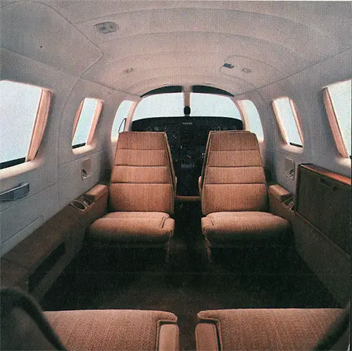 Pressurized Cabin of the New Piper Malibu