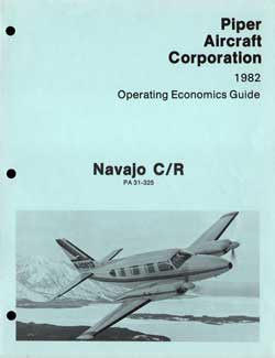 1982 Piper Navajo C/R Operating Economics Guide